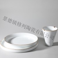 供应陶瓷餐具 订制陶瓷 日式粗陶 酒店 高端礼品餐具
